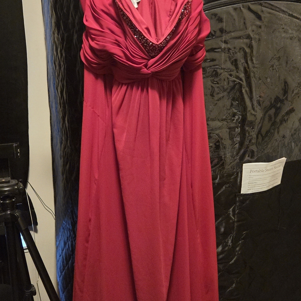 David's Bridal Ruby Maxi Dress